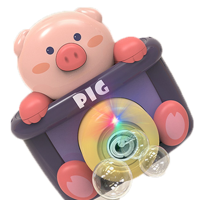 乐可爱&cakalyen萌小猫儿童全自动泡泡机-粉色