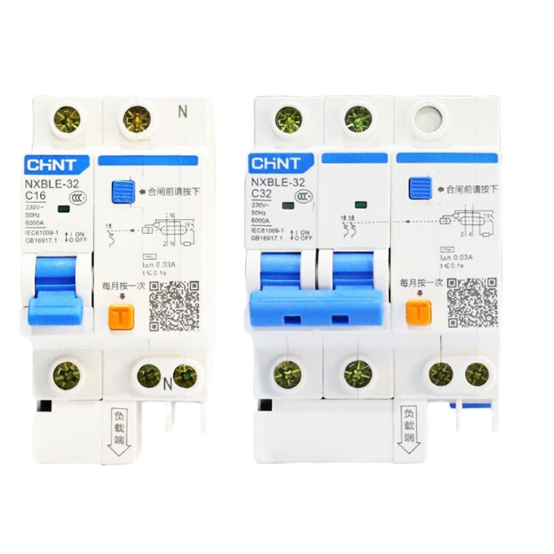 正泰(CHNT) 剩余电流动作断路器 NXBLE-32 2P D 25A
