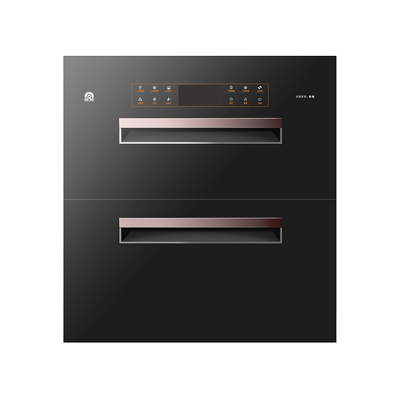 容声(RONGSHENG)嵌入式消毒柜120L大容量高温二星级臭氧紫外线双层厨房消毒碗筷柜ZTD120-RX03D新