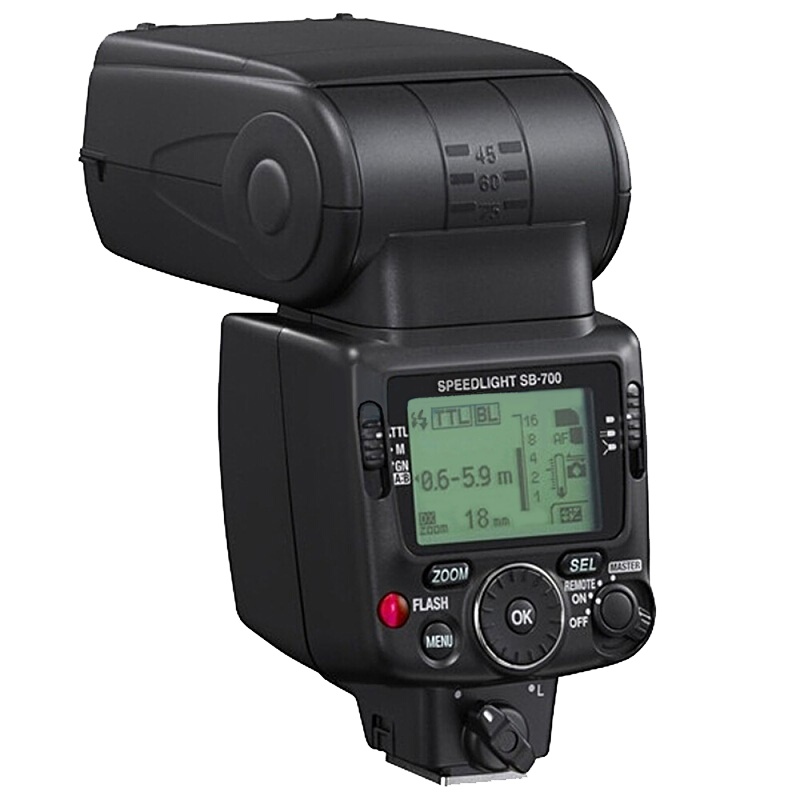 尼康 (Nikon) SB-700 单反相机闪光灯 全自动曝光 尺寸71x126x104.5mm