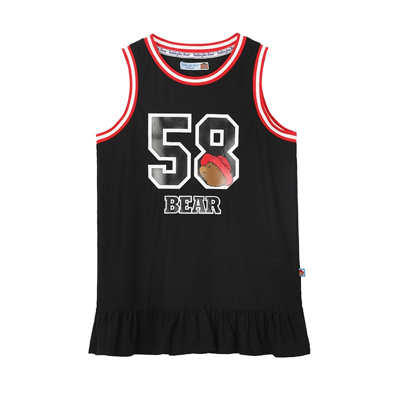 Paddington Bear帕丁顿熊童装夏季女童运动背心连衣裙潮