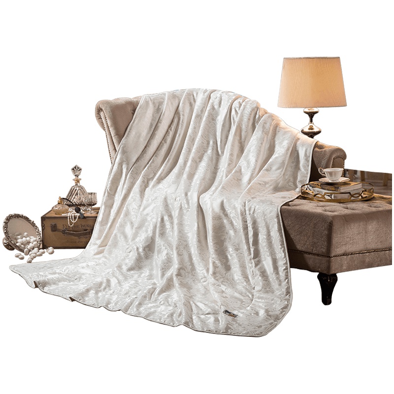 lovo乐蜗家纺罗莱生活出品蚕丝夏凉被薄被春秋被冬被加厚保暖被芯空调被褥单人被子