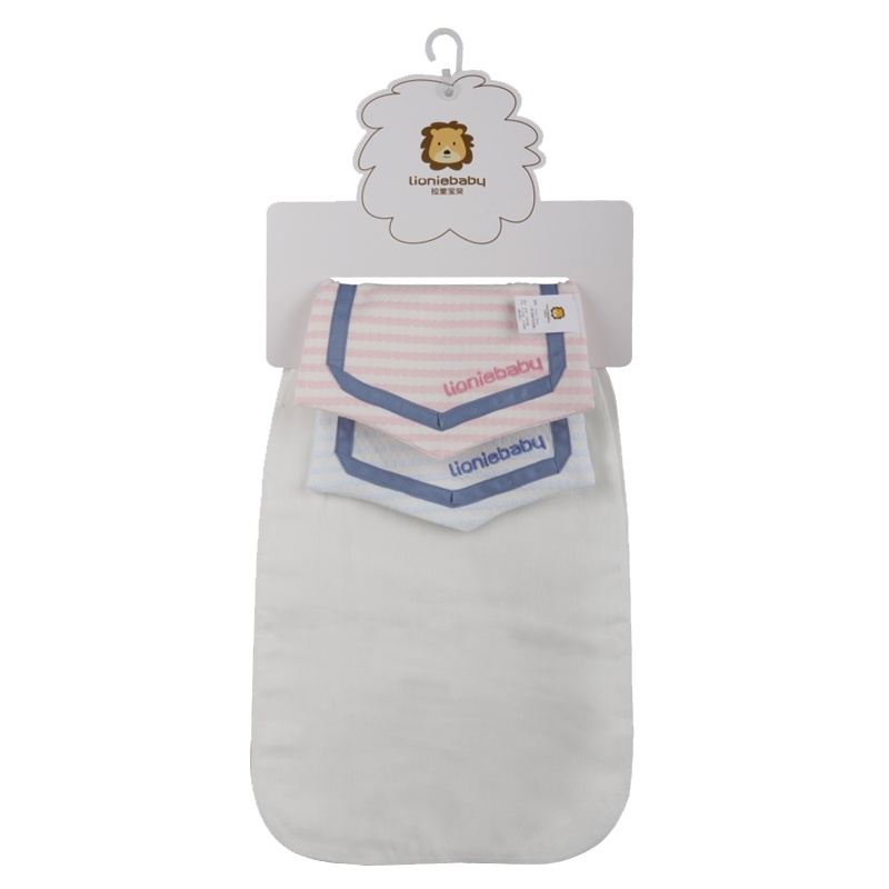 拉里宝贝Lioniebaby婴儿儿童纯棉吸汗巾纱布巾隔汗巾垫背巾LN9YM259