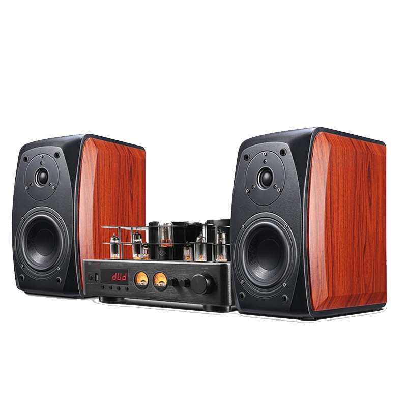 MBQUART德国歌德M13胆机音响套装电子管功放机大功率6.5寸发烧HIFI组合无损音箱家用电视电脑手机蓝牙音响