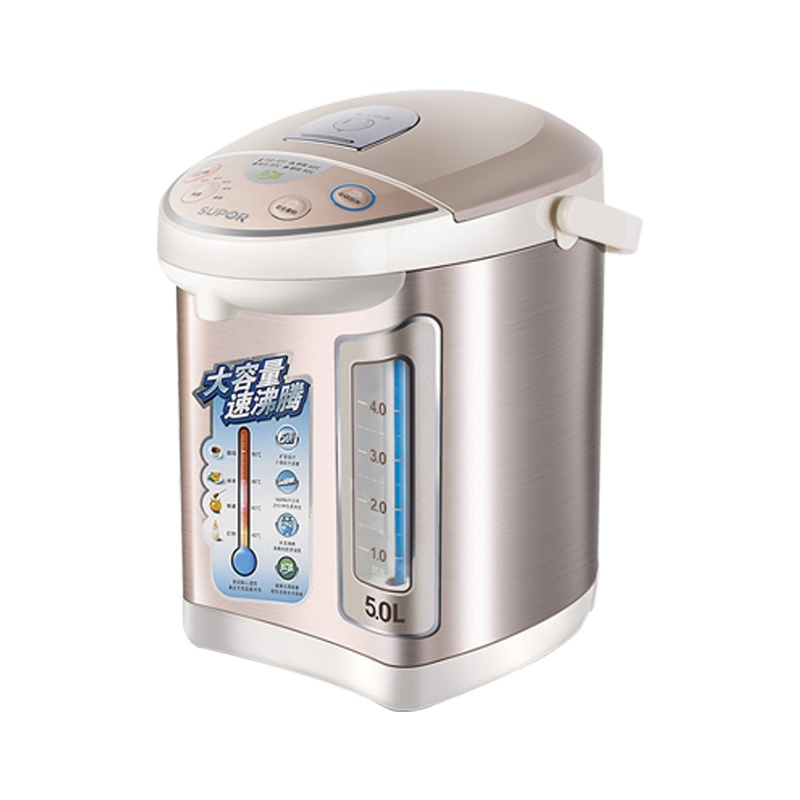 苏泊尔(SUPOR)电水瓶SW-50T66A 童锁功能 多段控温 长沸除氯 智能恒温 大容量 快速沸腾 长沸除氯
