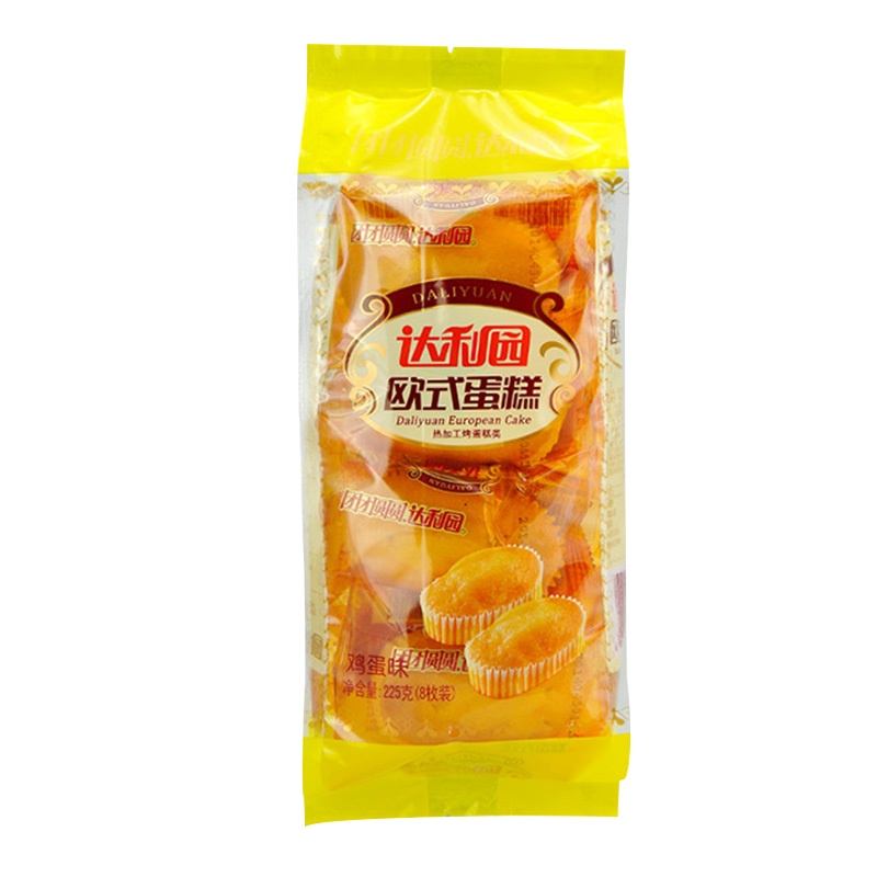 达利园 糕点 面包 欧式蛋糕225g(鸡蛋味)