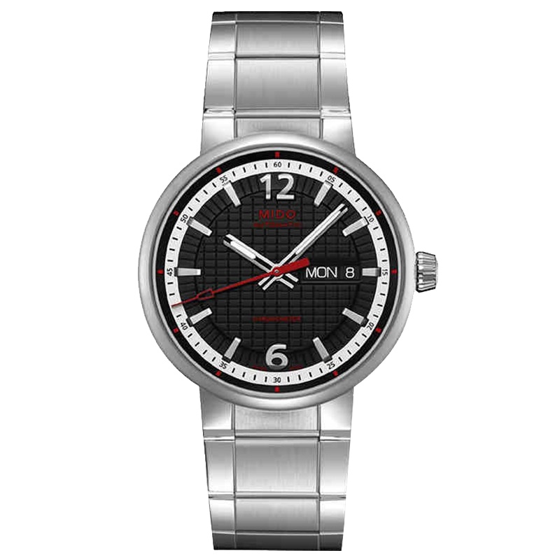 美度(MIDO)瑞士手表 长城系列自动机械钢带男士手表M015.431.11.057.00