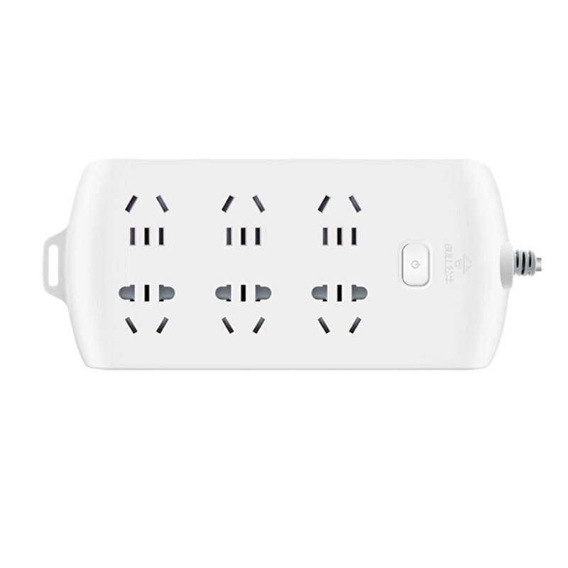 公牛 排插 6位2米