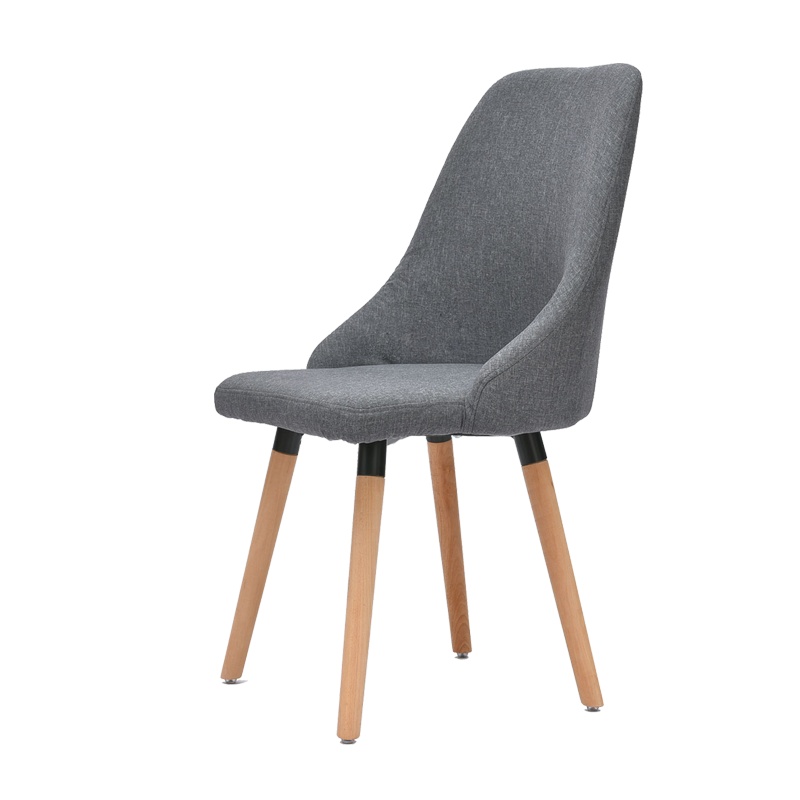 积木部落 靠背椅子北欧家用成人书桌椅简约创意凳子餐厅实木餐椅