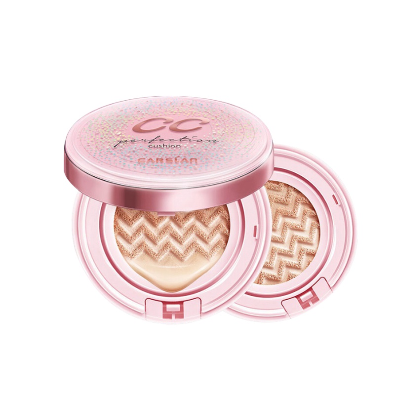 卡姿兰 蜗牛气垫调控霜13.5g*2cc霜BB霜裸妆清透提亮保湿（2#柔缎色）