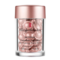 伊丽莎白雅顿(Elizabeth Arden)时空焕活面部精华 紧致滋润 淡化细纹 夜间胶囊多效抗皱精华液 粉胶约30粒