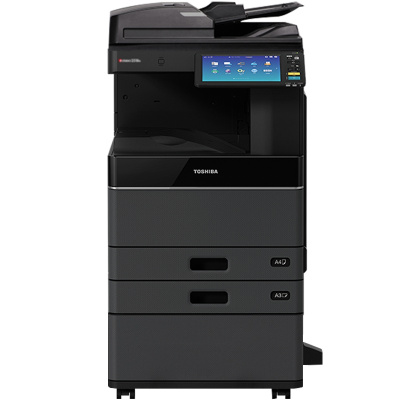 东芝(TOSHIBA)FC-4615AC A3彩色激光多功能数码复合机 45页/分钟含双面器+自动输稿器+双纸盒+工作柜
