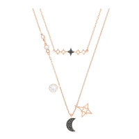 SWAROVSKI 施华洛世奇 人造水晶质感星月女士锁骨项链5273290