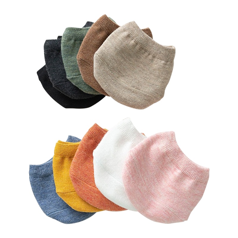 【顺丰配送】10双 女士高跟鞋隐形袜子女脚掌袜春夏季薄款纯色半掌袜前脚掌半截彩色休闲棉袜 女半掌隐形袜10双