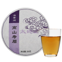 滇香阁-高山寿眉茶饼350g 福鼎白茶 香气高 太姥山核心产区地理保护标志 出口产品