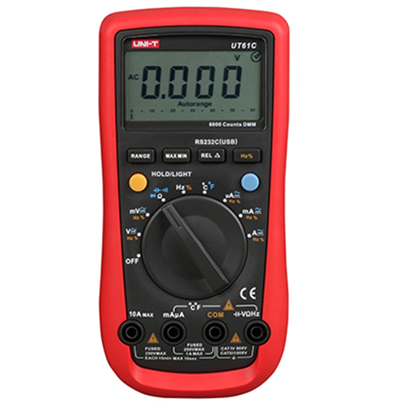 优利德(UNI-T)UT61C 自动量 程数字万用表