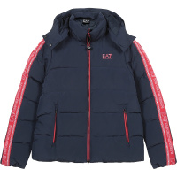 EMPORIO ARMANI EA7 阿玛尼 女士 聚酯纤维连帽棉服外套 6HTB05 TN8AZ