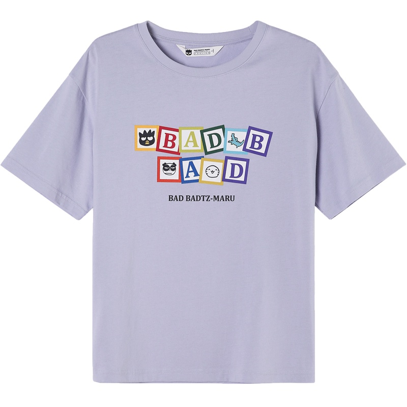 唐狮短袖T恤女2019夏上衣女装新款卡通可爱宽松T青春学院风