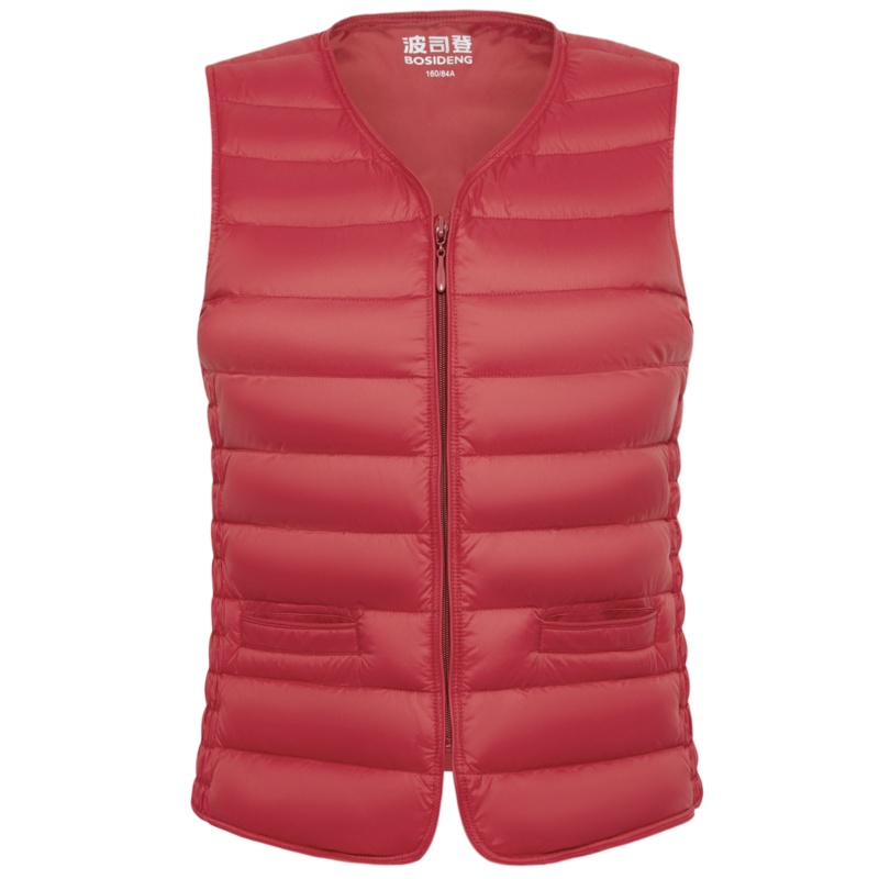 波司登2021新款羽绒马甲女短款保暖背心轻薄款内穿坎肩百搭
