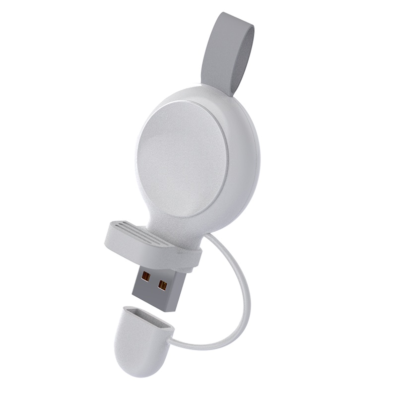 ESCASE 苹果手表充电器便携款iWatch USB磁力充底座苹果手机充电线 apple watch配件无线充电旅行