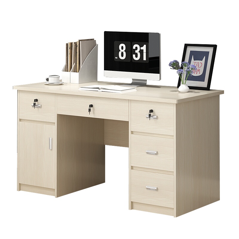 鑫金虎 办公家具办公桌单人位简约书桌家用写字台电脑桌1.2米