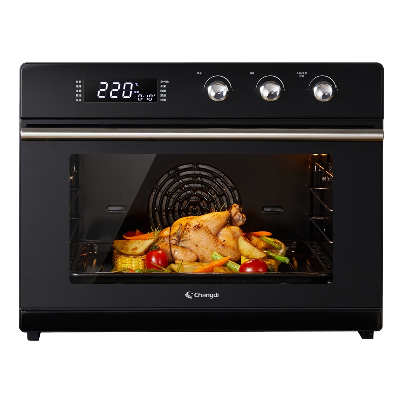 长帝F42烤箱智能风炉大烤箱空气炸锅家用烘焙多功能全智能搪瓷烤箱