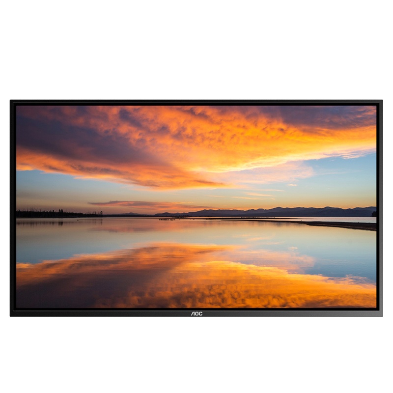 AOC 55F1 55英寸 壁挂广告机 IPS屏横屏显示 智能数字标牌 商用广告一体机 餐饮连锁 酒店商场广告屏