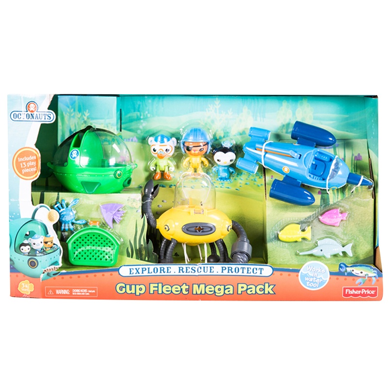 OCTONAUTS 海底小纵队超级舰队组合装 CHJ04