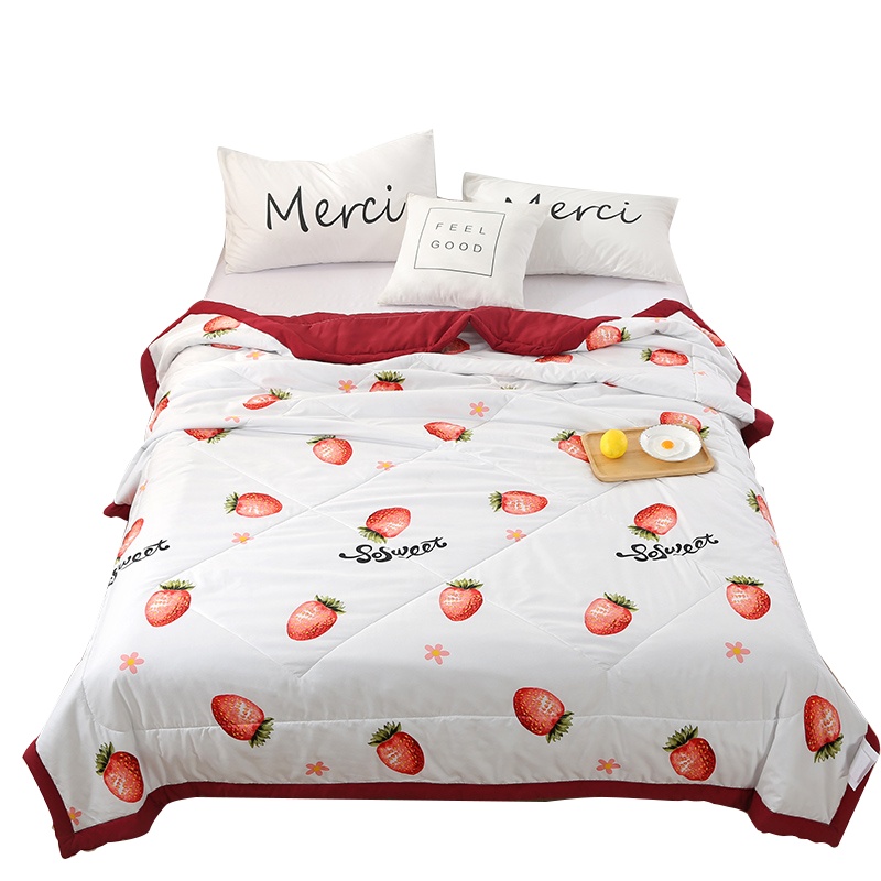 凯诗风尚(CHARSON)夏凉被 水洗棉薄被空调被简约风夏季薄被子夏天新品薄被子夏凉被子被芯1.5m1.8m床