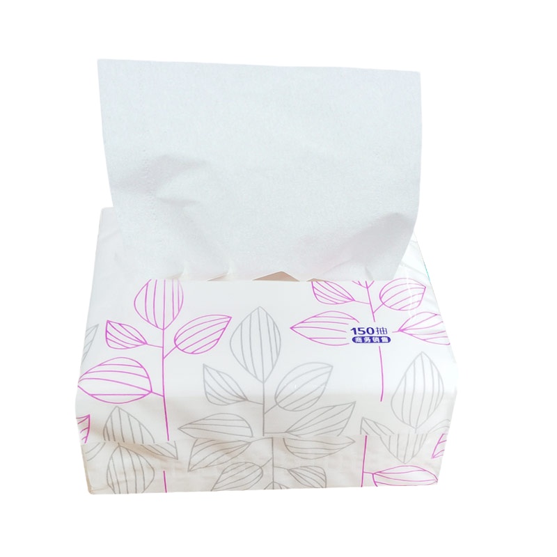 清风(APP)小方抽纸方巾纸150抽100包面巾纸正方形 餐巾纸