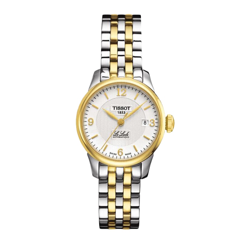 Tissot天梭力洛克系列钢带女士自动机械表T41.2.183.34