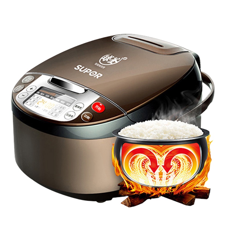 苏泊尔(SUPOR) CFXB40FC835-75 4L家用 多功能电饭锅 陶晶不粘球釜内胆