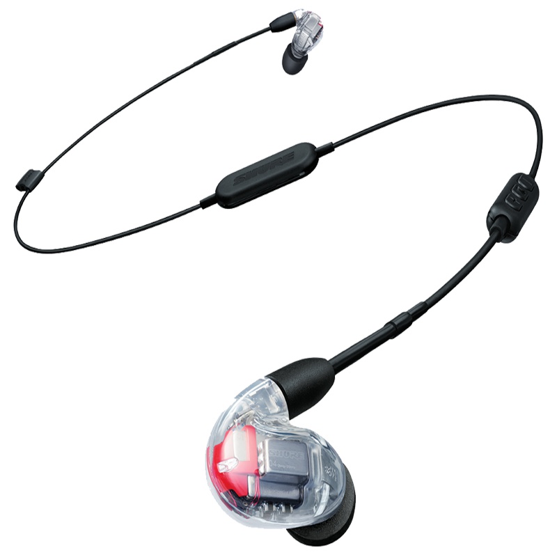 Shure/舒尔 SE846-BT1蓝牙版 四单元动铁HIFI监听入耳式耳机 透明色