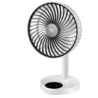 久量|LED多功能双模供电风扇DP-1433 (白色)