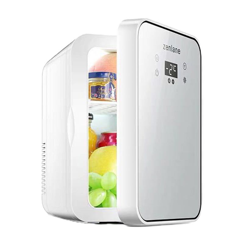 [数显恒温]6银色数控[车家两用] 车载迷你小冰箱小型学生宿舍寝室出租房车家两用制冷单人冷藏冰箱