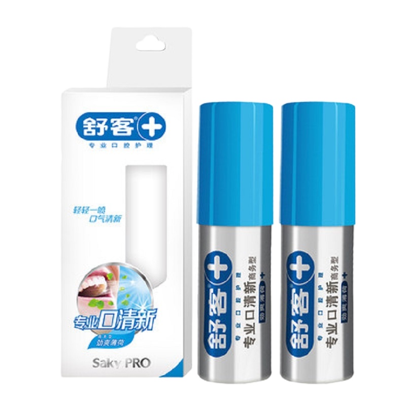 WQLQ舒客专业口清新(清新玫瑰)18ml*2