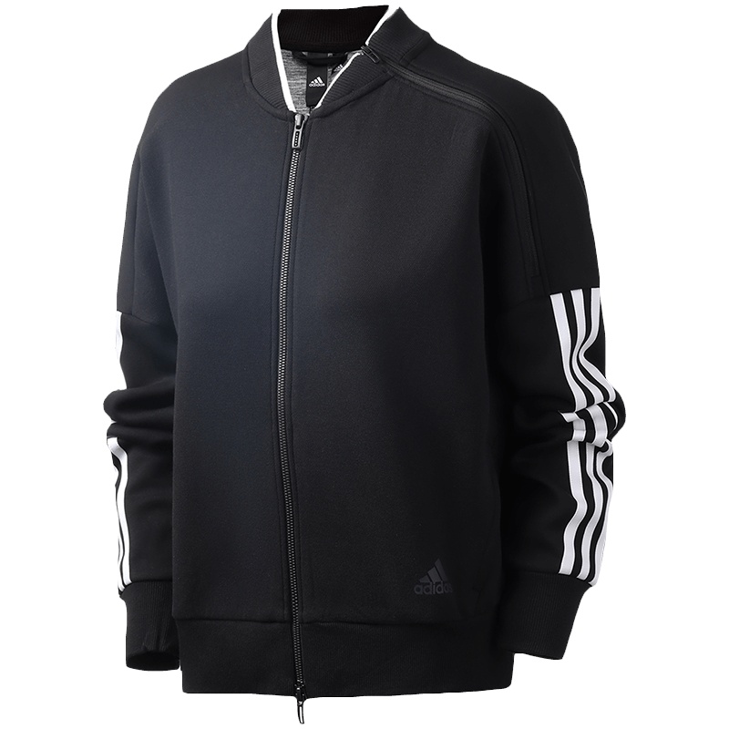 【自营】阿迪达斯女服外套立领训练运动休闲服装EH3856