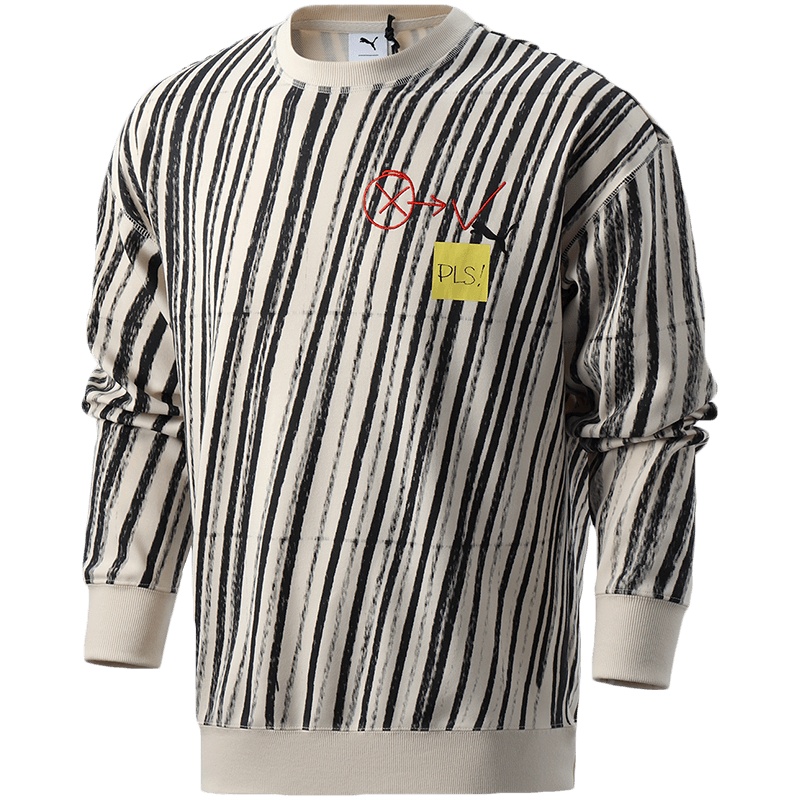 PUMA黑标男装 MICHAEL LAU运动服休闲针织圆领卫衣530359