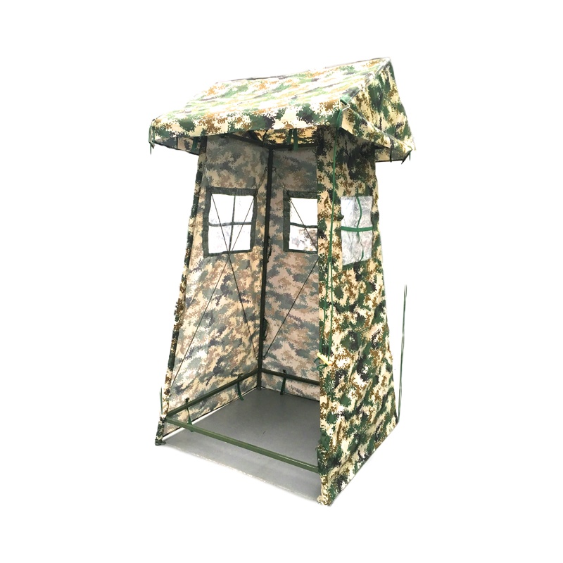 岗亭帐篷开放式单兵执勤帐篷迷彩便携单人