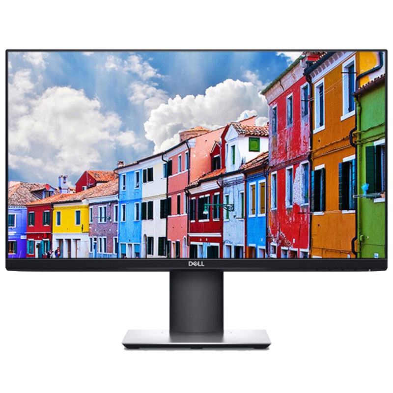 戴尔(DELL)P系列显示器 P2419H 23.8英寸微边框全面屏旋转升降广视角IPS屏护眼不闪滤蓝光电脑显示器 SP2418H升级 黑色