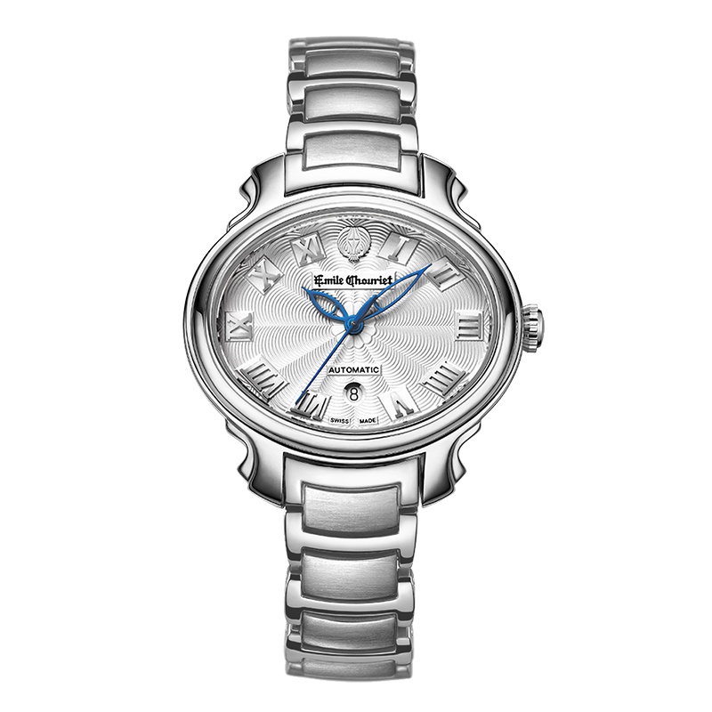 (Emile Chouriet)瑞士艾米龙表明珠系列女士机械表06.3881.L.6.6.25.6