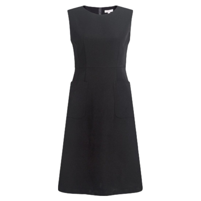 【福利款】拉夏贝尔无袖高腰拉链连衣裙