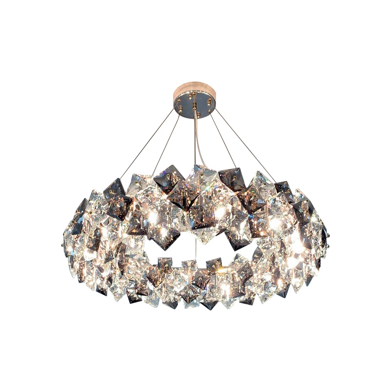 后现代轻奢水晶吊灯奢华大气客厅灯餐厅灯现代简约创意个性卧室灯具