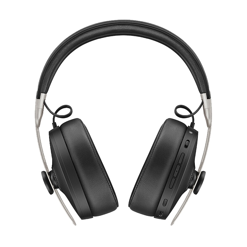 森海塞尔(Sennheiser)MOMENTUM Wireless 木馒头 蓝牙无线包耳式三级降噪头戴式耳机 黑色
