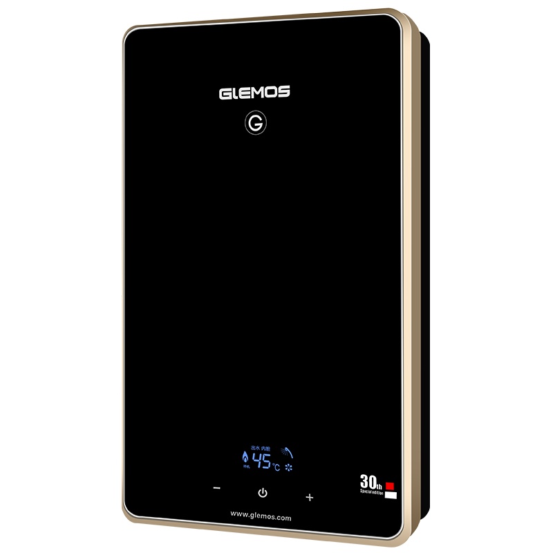 格林姆斯(GLEMOS)WZL9-85-黑色 即热式电热水器恒温速热变频家用小型触摸屏精准控温