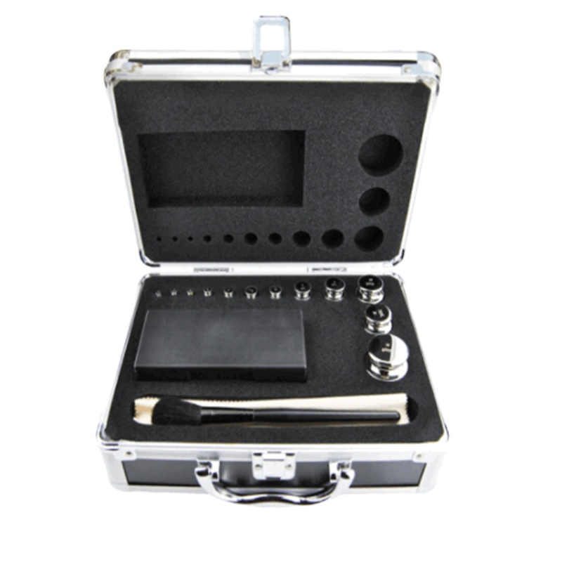 JF1无磁不锈钢标准砝码铝盒套码 E2等级200g-1mg