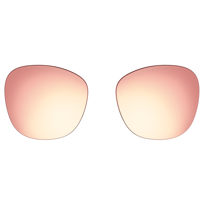 [华晨宇同款]Bose智能音频眼镜无线蓝牙运动耳机明星同款猫眼款替换镜片 玫瑰金