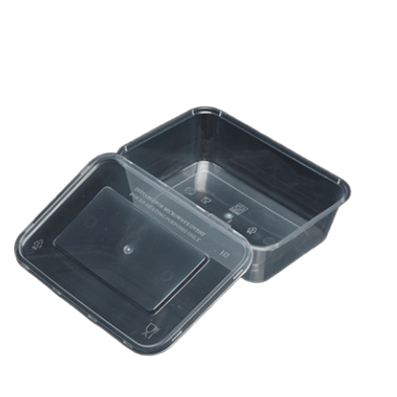 企购优品长方形750ml一次性快餐盒 饭盒外卖打包盒 300个/箱