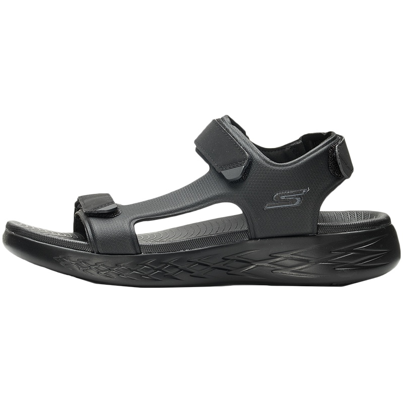 斯凯奇男鞋凉拖鞋轻质透气轻便舒适休闲沙滩运动鞋55366