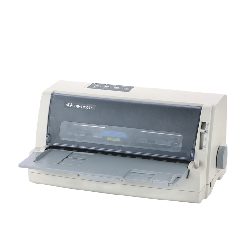 得实[DASCOM]DS-1100II+ 高负荷多用途24针82列平推票据打印机